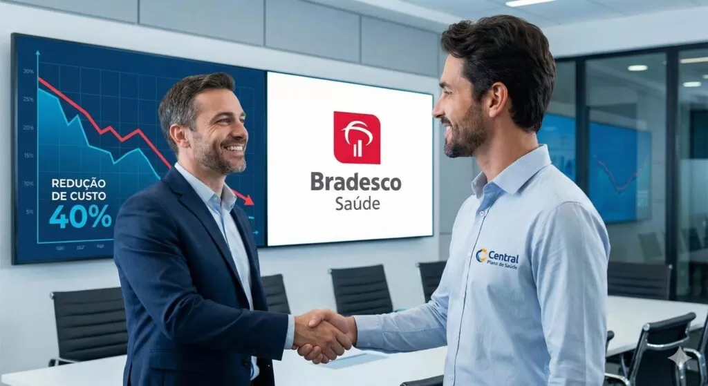 Corretora habilitada Bradesco Saúde Empresarial — especialista certificado